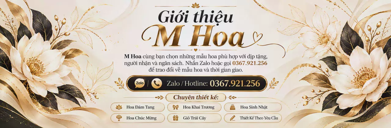 Ảnh bìa Shop hoa tươi Xã Nam Cam Ranh Khánh Hoà - Gửi hoa thay một lời nhắn